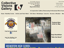 Tablet Screenshot of collectivevisions.com